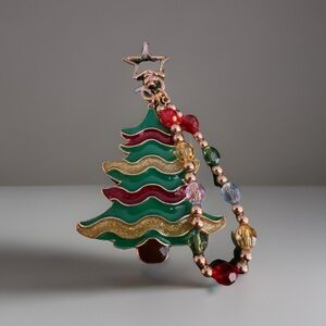 Christmas Tree Bag Charm by Holiday Time